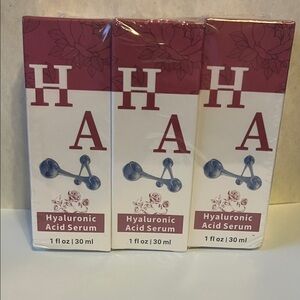 Abote Rose Hyaluronic Acid Serum 3-Pack of 1 fl oz ea.